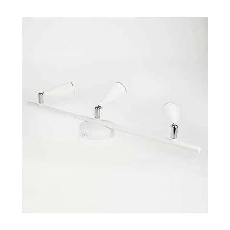 V-TAC VT-813 Applique Murale LED 13.5W Triple Tête Blanc Corps Rotatif Blanc Neutre 4000K IP20 - SKU 8272 2 V-TAC VT-813 Applique Murale LED 13.5W Triple Tête Blanc Corps Rotatif Blanc Neutre 4000K IP20 - SKU 8272 – Image 2
