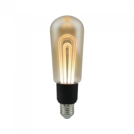 V-Tac VT-2245 LED Ampoule 5W Vintage Tubulaire T60 Filament Linéaire Verre Ambre E27 2200K – SKU 2749 1 V-Tac VT-2245 LED Ampoule 5W Vintage Tubulaire T60 Filament Linéaire Verre Ambre E27 2200K – SKU 2749