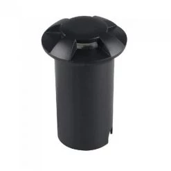 V-TAC VT-1171 Spot Led 1W Encastrable à Trois Fenêtres Blanc Chaud 3000K Corps Noir IP67 - Sku 1470