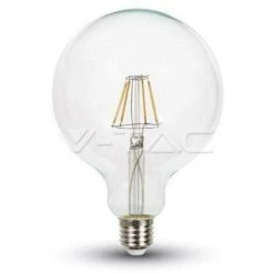 V-TAC Globe Lamper Led Dimmerable Filming 4w Attack E27 G125 Warm Light 4399