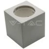 V-TAC Faretto Led In Gesso Quadrato 35w Attacco Gu10 White Color 3664