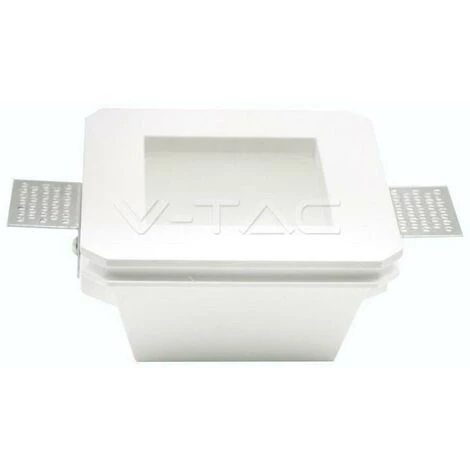 V-TAC Faretto Incasso Dans Gesso Quadro Avec Attacco Glass Gu10 3691 1 V-TAC Faretto Incasso Dans Gesso Quadro Avec Attacco Glass Gu10 3691