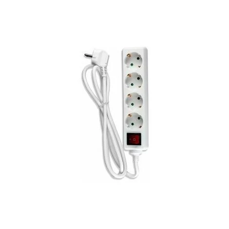 Bloc Multiprises 4 Prises 2p 3g1.5mm2 Avec Interrupteur 1,5m Blanc Vt-1114-2 Fs V-TAC 2 Bloc Multiprises 4 Prises 2p 3g1.5mm2 Avec Interrupteur 1,5m Blanc Vt-1114-2 Fs V-TAC – Image 2
