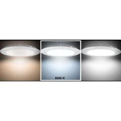 Panneau De Plafond à LED De 8 Watts éclairage De Salle De Bureau 6400K Lampe Encastrée En Aluminium Lumière Du Jour Blanc V-Tac4821 -V-TAC Soldes 13535947 3