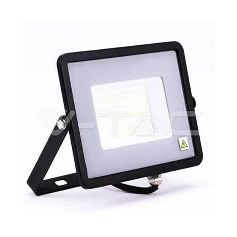 V-TAC PRO VT-56-B-N Projecteur LED 50W Slim Noir Chip Samsung Smd Haute Lumens 115LM/W Blanc Froid 6500K IP65 - SKU 21761 4 V-TAC PRO VT-56-B-N Projecteur LED 50W Slim Noir Chip Samsung Smd Haute Lumens 115LM/W Blanc Froid 6500K IP65 - SKU 21761 – Image 4