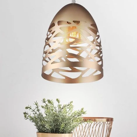 Lampe Suspendue Design Cuisine Plafond Suspension Trous D'éclairage Lampe Design Couleur Or V-Tac 3821 3 Lampe Suspendue Design Cuisine Plafond Suspension Trous D'éclairage Lampe Design Couleur Or V-Tac 3821 – Image 3