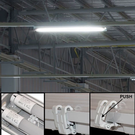 V-TAC LED 36 Watts Plafond Luminaire Pour Hall Tubes Tubes Lampe Projecteurs D'atelier 6400 K Lumière Du Jour VTAC 6399 2 V-TAC LED 36 Watts Plafond Luminaire Pour Hall Tubes Tubes Lampe Projecteurs D'atelier 6400 K Lumière Du Jour VTAC 6399 – Image 2