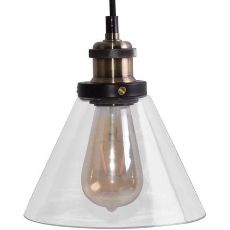 V-TAC Plafonnier Design Suspension Luminaire Suspendu Lampe Spot IP20 E27 Abat-jour Verre VTAC 3738 1 V-TAC Plafonnier Design Suspension Luminaire Suspendu Lampe Spot IP20 E27 Abat-jour Verre VTAC 3738