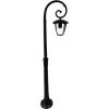 Lanterne De Jardin éclairage Chemin Extérieur IP44 ALU Lampadaire Sur Pied De Terrasse Noir V-TAC 7060