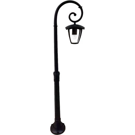 Lanterne De Jardin éclairage Chemin Extérieur IP44 ALU Lampadaire Sur Pied De Terrasse Noir V-TAC 7060 1 Lanterne De Jardin éclairage Chemin Extérieur IP44 ALU Lampadaire Sur Pied De Terrasse Noir V-TAC 7060
