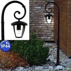 Lanterne De Jardin éclairage Chemin Extérieur IP44 ALU Lampadaire Sur Pied De Terrasse Noir V-TAC 7060 8 Lanterne De Jardin éclairage Chemin Extérieur IP44 ALU Lampadaire Sur Pied De Terrasse Noir V-TAC 7060 -V-TAC Soldes 13637615 4