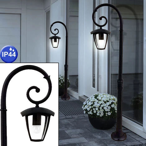 Lanterne De Jardin éclairage Chemin Extérieur IP44 ALU Lampadaire Sur Pied De Terrasse Noir V-TAC 7060 5 Lanterne De Jardin éclairage Chemin Extérieur IP44 ALU Lampadaire Sur Pied De Terrasse Noir V-TAC 7060 – Image 5