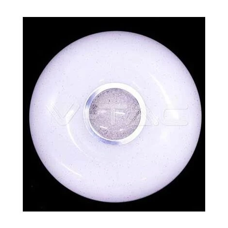 V-TAC VT-8556 Dôme Rond Led Lumière 60W Surface Changement Couleur 3in1 Et Dimmable Avec Télécommande - Sku 1491 2 V-TAC VT-8556 Dôme Rond Led Lumière 60W Surface Changement Couleur 3in1 Et Dimmable Avec Télécommande - Sku 1491 – Image 2