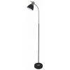 V-TAC VT-7702 Lampadaire Design Support En Métal Réglable Support E27 Noir + Nickel Satiné - Sku 40421