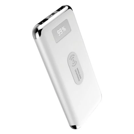 Power Bank LCD V-tac VT-3505 1000 MAh Avec Chargeur Qi - Blanc 1 Power Bank LCD V-tac VT-3505 1000 MAh Avec Chargeur Qi - Blanc