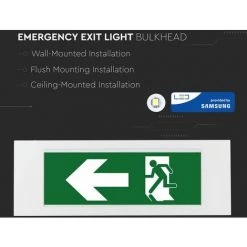 Éclairage De Secours V-tac VT-511 - LED - Construction - 3.8W - IP20 -V-TAC Soldes 15921585 5