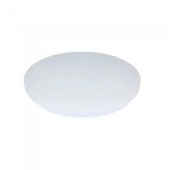 V-TAC Plafonnier A' Leds Mince Smart Domelight 12w Rond Rond Inte'rieur Avec Capteur De Lumie're Chaude, Plastique Naturel Froid Couleur Blanc Vt-8412-m 7603