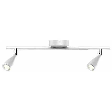 V-TAC VT-810 Applique Murale LED 9W Double Tête Blanc Corps Rotatif Blanc Chaud 3000K IP20 - SKU 8266 1 V-TAC VT-810 Applique Murale LED 9W Double Tête Blanc Corps Rotatif Blanc Chaud 3000K IP20 - SKU 8266