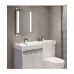 V-TAC VT-8700 Miroir LED 30W Anti-buée Blanc Froid 6400K Salle De Bain Corps En Fer IP44 - Sku 40451 -V-TAC Soldes 17557032 3