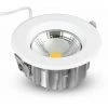 Spot LED Encastrable 30W 120lm/W Rond Blanc Vt-26301 - Fs - Blanc Chaud - 3000k - 120 Deg V-TAC