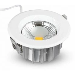 Spot LED Encastrable 30W 120lm/W Rond Blanc Vt-26301 - Fs - Blanc Chaud - 3000k - 120 Deg V-TAC
