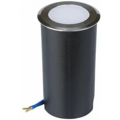 Encastré De Sol LED Rond 12V 1W Ip67 Argenté Vt-1151 - Fs - Blanc Froid - 6500k V-TAC