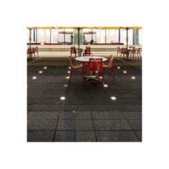 Encastré De Sol LED Rond 12V 1W Ip67 Argenté Vt-1151 - Fs - Blanc Froid - 6500k V-TAC -V-TAC Soldes 17923157 4