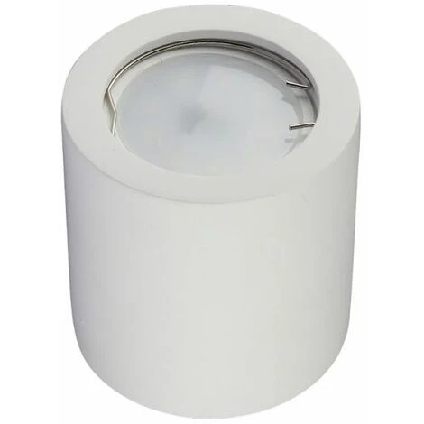Support Saillie Rond Pour Ampoule LED GU10 Blanc Vt-727 Fs V-TAC 1 Support Saillie Rond Pour Ampoule LED GU10 Blanc Vt-727 Fs V-TAC