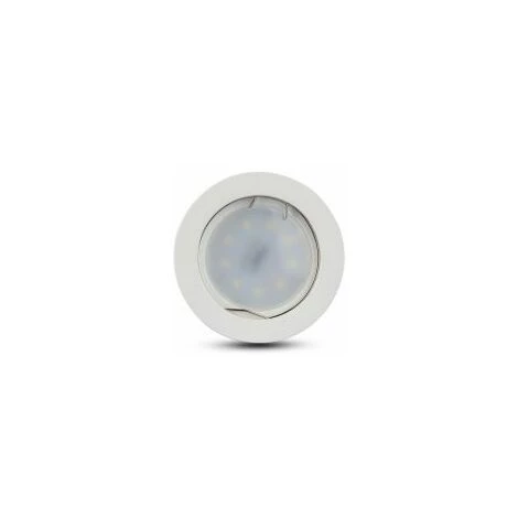 Support Saillie Rond Pour Ampoule LED GU10 Blanc Vt-727 Fs V-TAC 4 Support Saillie Rond Pour Ampoule LED GU10 Blanc Vt-727 Fs V-TAC – Image 4
