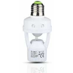 Détecteur Pour Ampoule LED E27 Blanc Vt-8005 V-TAC