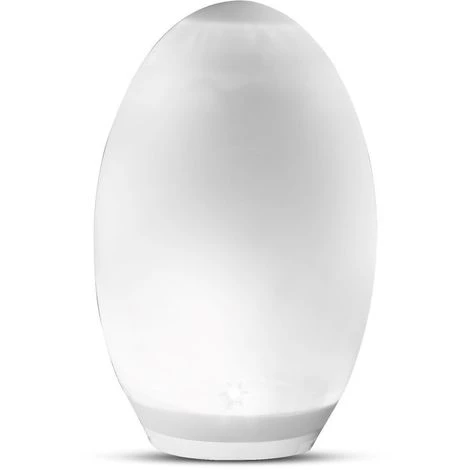 Lampe Solaire En Forme D'oeuf V-tac VT-7815 - 1 Watt - Blanc Chaud + RVB - Énergie Solaire 1 Lampe Solaire En Forme D'oeuf V-tac VT-7815 - 1 Watt - Blanc Chaud + RVB - Énergie Solaire