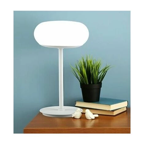 V-TAC VT-7204 Lampada Da Tavolo Led 15W Touch Circolare Opaca Luce Bianco Caldo 3000K Dimmerabile IP20 - Sku 40071 2 V-TAC VT-7204 Lampada Da Tavolo Led 15W Touch Circolare Opaca Luce Bianco Caldo 3000K Dimmerabile IP20 - Sku 40071 – Image 2