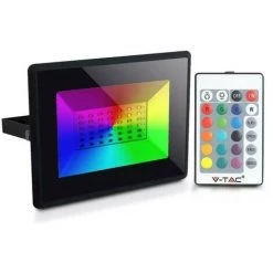 V-TAC Projecteur LED 50W RGB Avec Télécommande