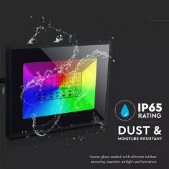 V-TAC Projecteur LED 50W RGB Avec Télécommande -V-TAC Soldes 19855796 3