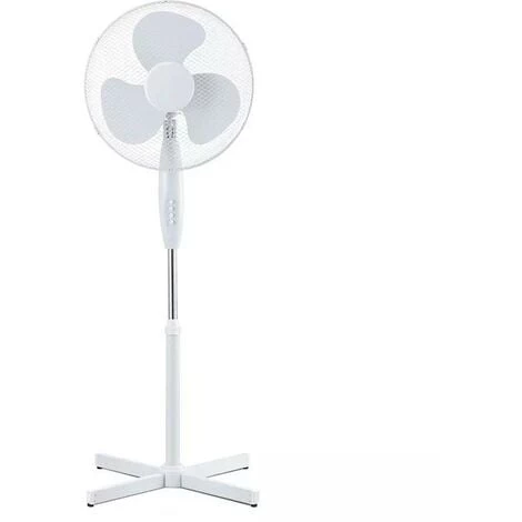 V-TAC Ventilateur Sur Pied Blanc 40W 3 Vitesses Oscilation 1 V-TAC Ventilateur Sur Pied Blanc 40W 3 Vitesses Oscilation