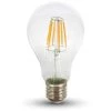 V-TAC Ampoule LED E27 8W Filament Blanc Chaud 2700K