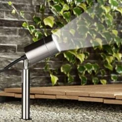 V-TAC Spot Jardin Sur Piquet à Culot GU10 IP44 -V-TAC Soldes 22370591 5