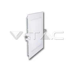V-TAC Plafonnier Encastré LED Carré 15W 178mm 3000K