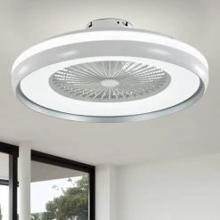 Plafonnier LED Plafonnier Télécommande Lampe Lumière Du Jour Ventilateur 3 Vitesses Blanc-gris V-Tac 7935 9 Plafonnier LED Plafonnier Télécommande Lampe Lumière Du Jour Ventilateur 3 Vitesses Blanc-gris V-Tac 7935 -V-TAC Soldes 23547941 5