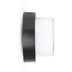 Applique Murale LED V-tac VT-831 - 7W - 3000K - 400 Lumen - Noir - Rond -V-TAC Soldes 23691103 3