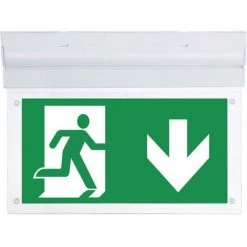 V-TAC 836 Panneau Dissue De Secours Montage Au Plafond Sortie