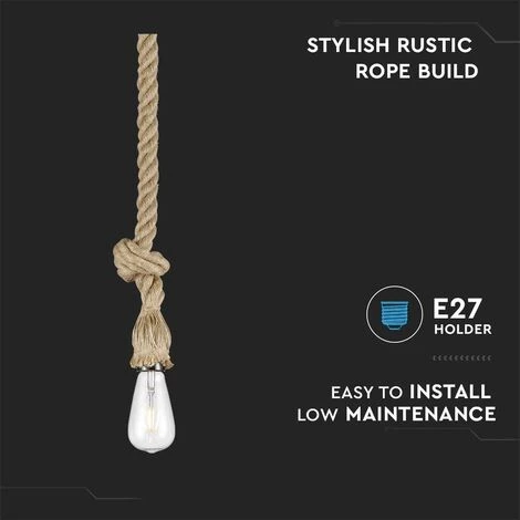 Luminaire à Suspendre V-TAC VT-7118 3754 E27 N/A N/A 3 Luminaire à Suspendre V-TAC VT-7118 3754 E27 N/A N/A – Image 3