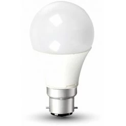 Ampoule LED Baïonnette B22 A60 9W Vt-1853 Fs - Blanc Froid - 6400k V-TAC
