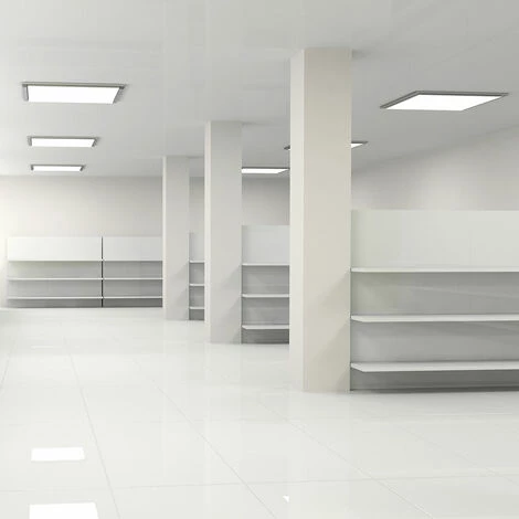 40 Watts LED Plafond Lampe à Panneau Unique Salle De Travail Lumière Blanche Froide Ultra Mince V-Tac 6452 4 40 Watts LED Plafond Lampe à Panneau Unique Salle De Travail Lumière Blanche Froide Ultra Mince V-Tac 6452 – Image 4