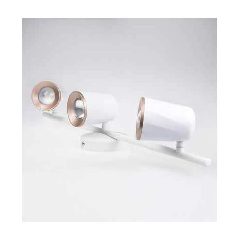 V-TAC VT-818 Applique Murale LED 3x6W Triple Tête Blanc Corps Rotatif Blanc Neutre 4000K IP20 - SKU 8260 3 V-TAC VT-818 Applique Murale LED 3x6W Triple Tête Blanc Corps Rotatif Blanc Neutre 4000K IP20 - SKU 8260 – Image 3