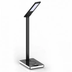 Lampe De Bureau LED Avec Chargeur Sans Fil De Téléphone 5W Variable 2700-6500k Noir Vt-7505 - Fs - Variable 2700-6500k V-TAC