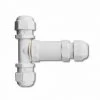 Connecteur En T Presse étoupe étanche Diamètre 8-12mm (0.5-4mm²) Ip68 Blanc Vt-869 V-TAC