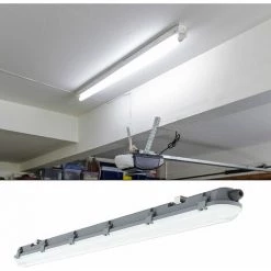 V-TAC Plafonnier LED Pour Baignoire Longueur 150 Cm 4000 Kelvin, 5760 Lumens Lumière Humide Et Humide Adaptée Au Garage, Sous-sol, Atelier, Hall, Entrepôt, Bureau, Industrie VTAC 20203 8 V-TAC Plafonnier LED Pour Baignoire Longueur 150 Cm 4000 Kelvin, 5760 Lumens Lumière Humide Et Humide Adaptée Au Garage, Sous-sol, Atelier, Hall, Entrepôt, Bureau, Industrie VTAC 20203 -V-TAC Soldes 29429040 4