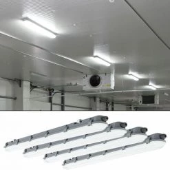 V-TAC Plafonnier LED Pour Baignoire Longueur 150 Cm 4000 Kelvin, 5760 Lumens Lumière Humide Et Humide Adaptée Au Garage, Sous-sol, Atelier, Hall, Entrepôt, Bureau, Industrie VTAC 20203 9 V-TAC Plafonnier LED Pour Baignoire Longueur 150 Cm 4000 Kelvin, 5760 Lumens Lumière Humide Et Humide Adaptée Au Garage, Sous-sol, Atelier, Hall, Entrepôt, Bureau, Industrie VTAC 20203 -V-TAC Soldes 29429040 5