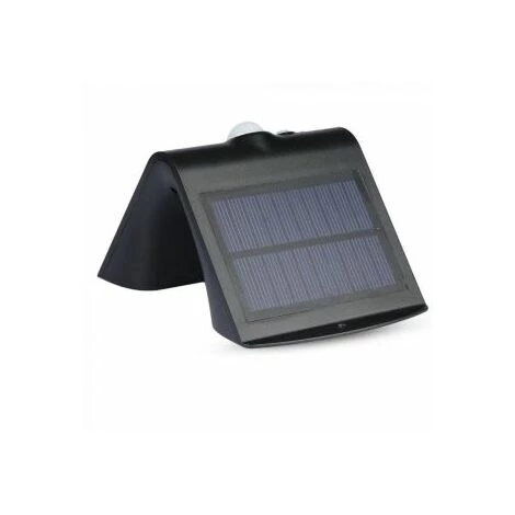 Applique Murale Extérieure LED Solaire 1,5W Ip65 Noire Vt-767-2 - Blanc Neutre - 4000k V-TAC 3 Applique Murale Extérieure LED Solaire 1,5W Ip65 Noire Vt-767-2 - Blanc Neutre - 4000k V-TAC – Image 3